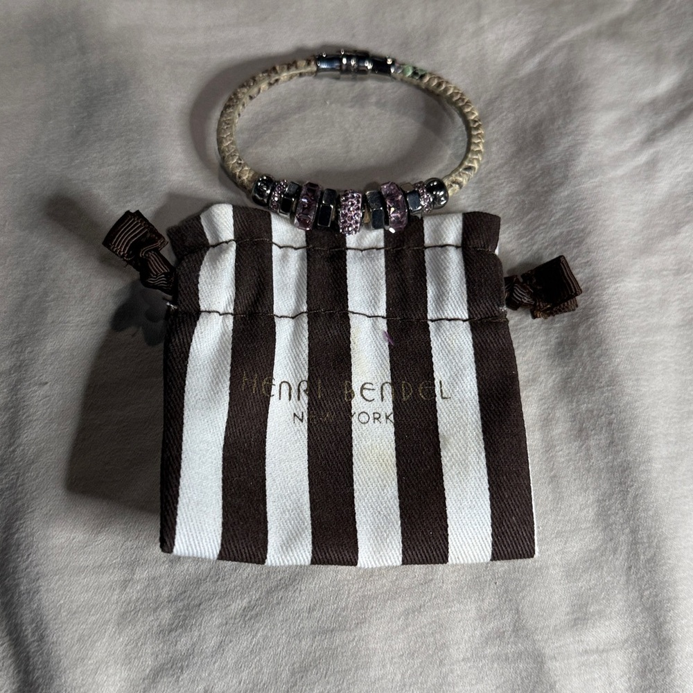 Henri Bendel Purple and Silver Bracelet - Picture 4 of 4